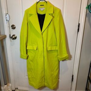 Noize Women's Bright Yellow Trench Coat